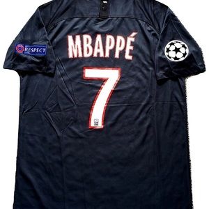 PSG Jordan 2020 UCL jersey camiseta Mbappe 7